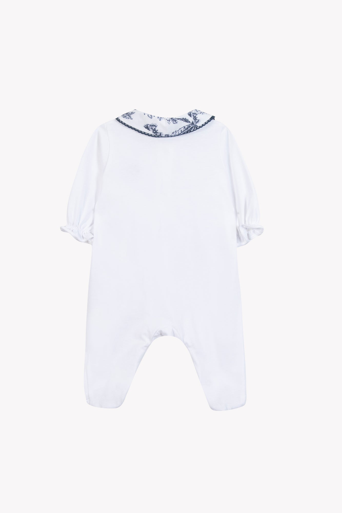 Pyjama - Navy Cotton Print Inspiration Toile De Jouy