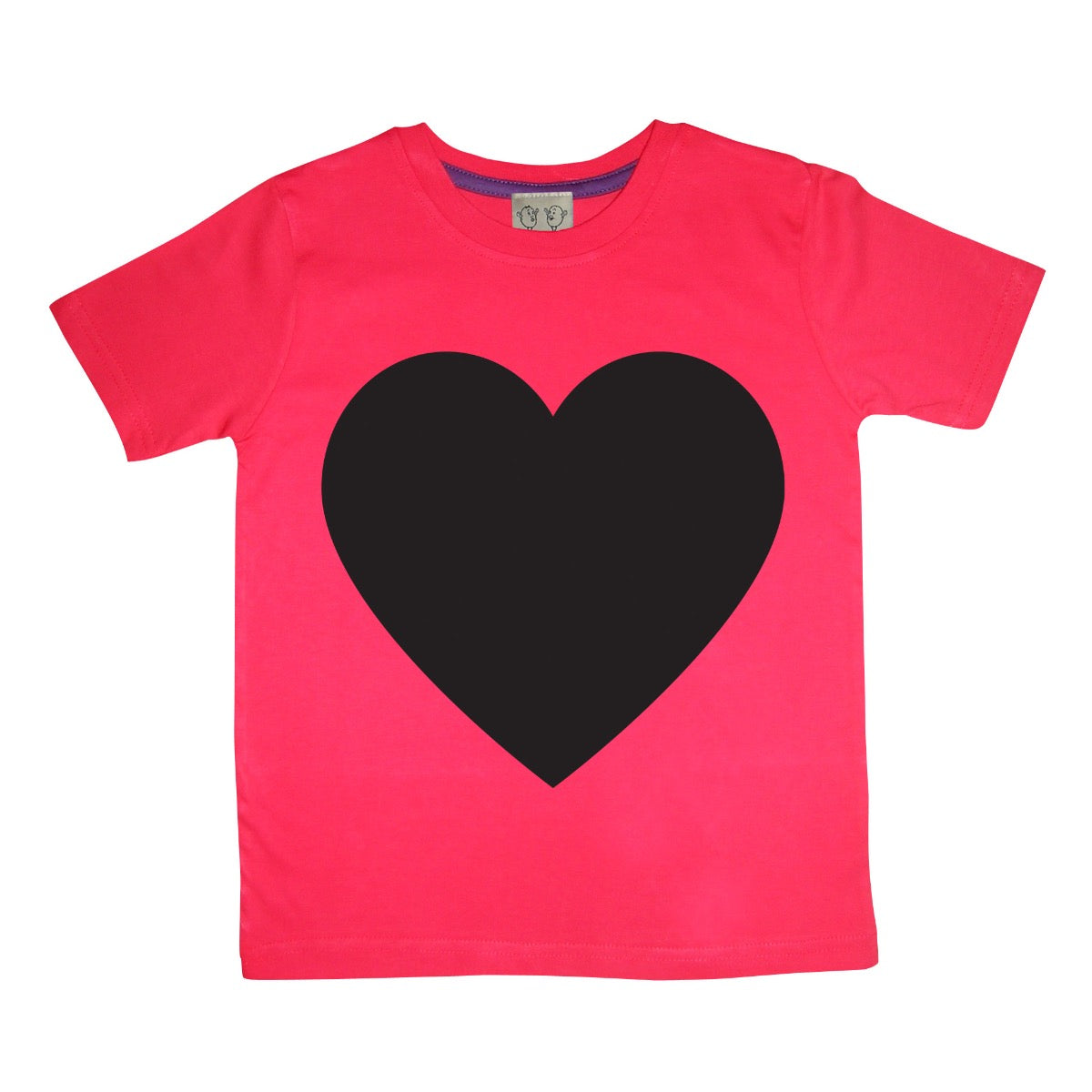 Chalkboard Tshirt Heart - Red