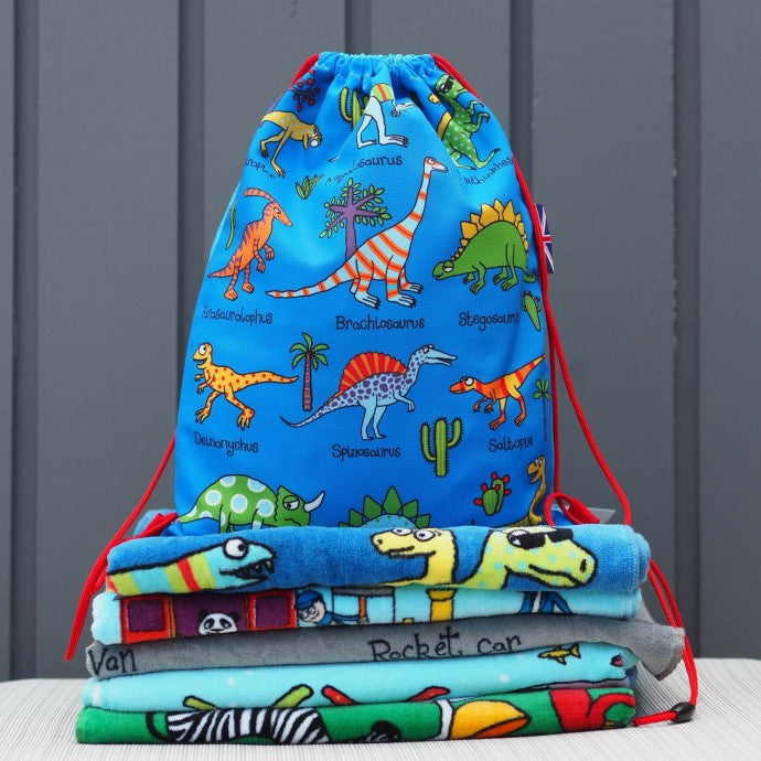 Drawstring Bag - Dinosaurs