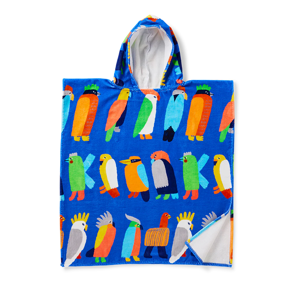 Hooded Towel - Flamin'Galahs