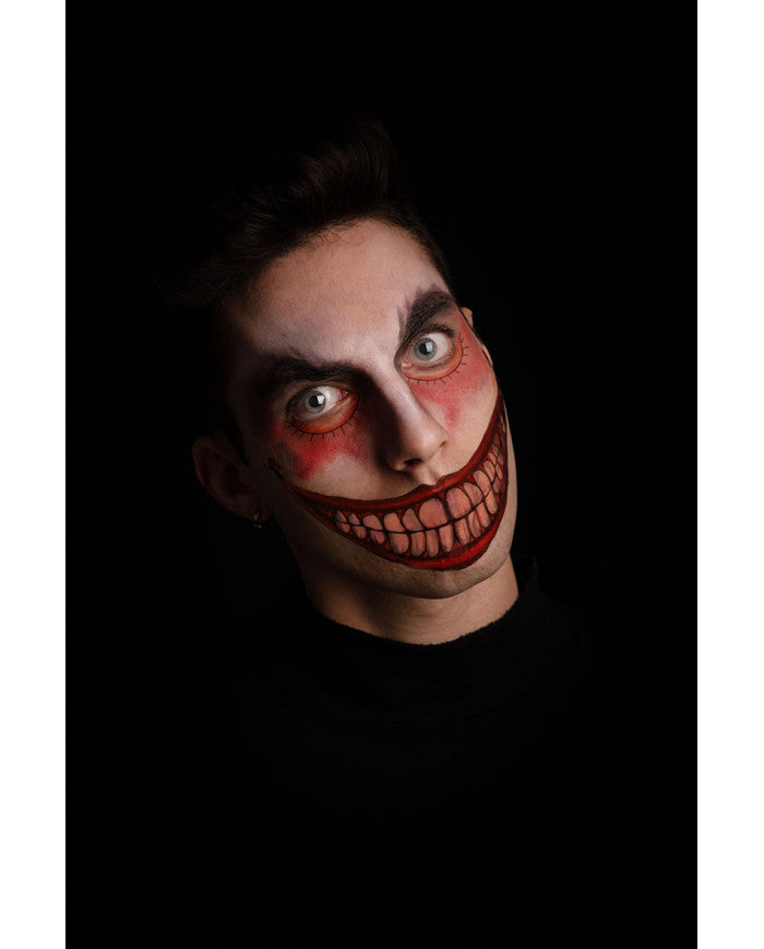 Horror Clown Mouth Tattoo