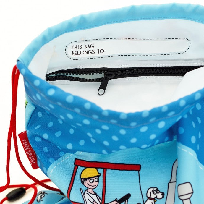 Drawstring Bag - Trucks