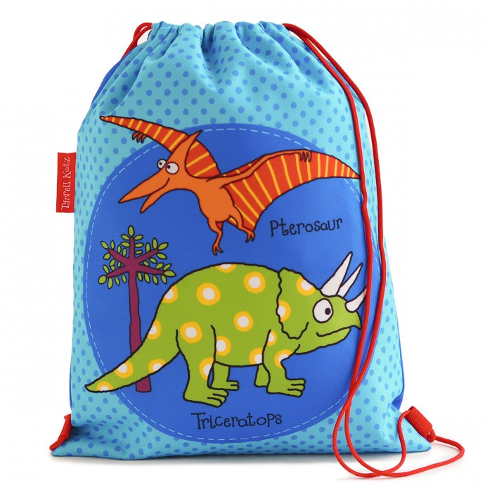 Drawstring Bag - Dinosaurs