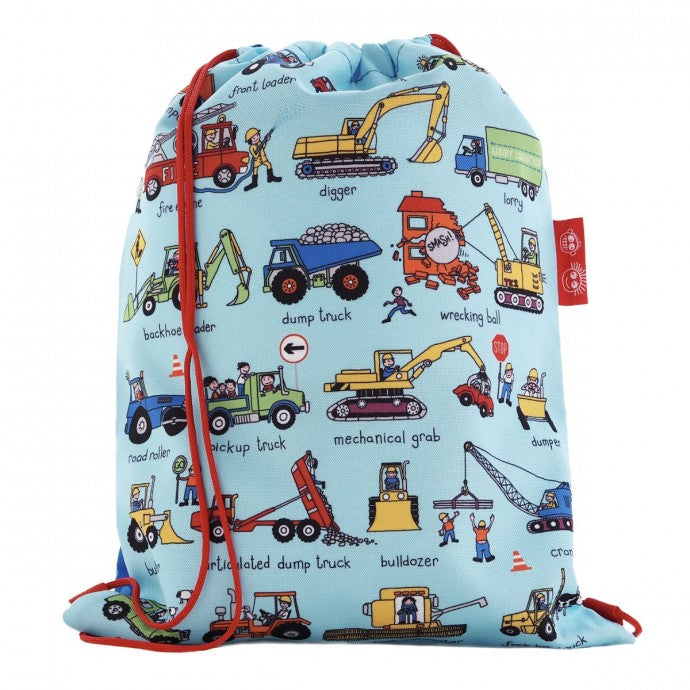 Drawstring Bag - Trucks