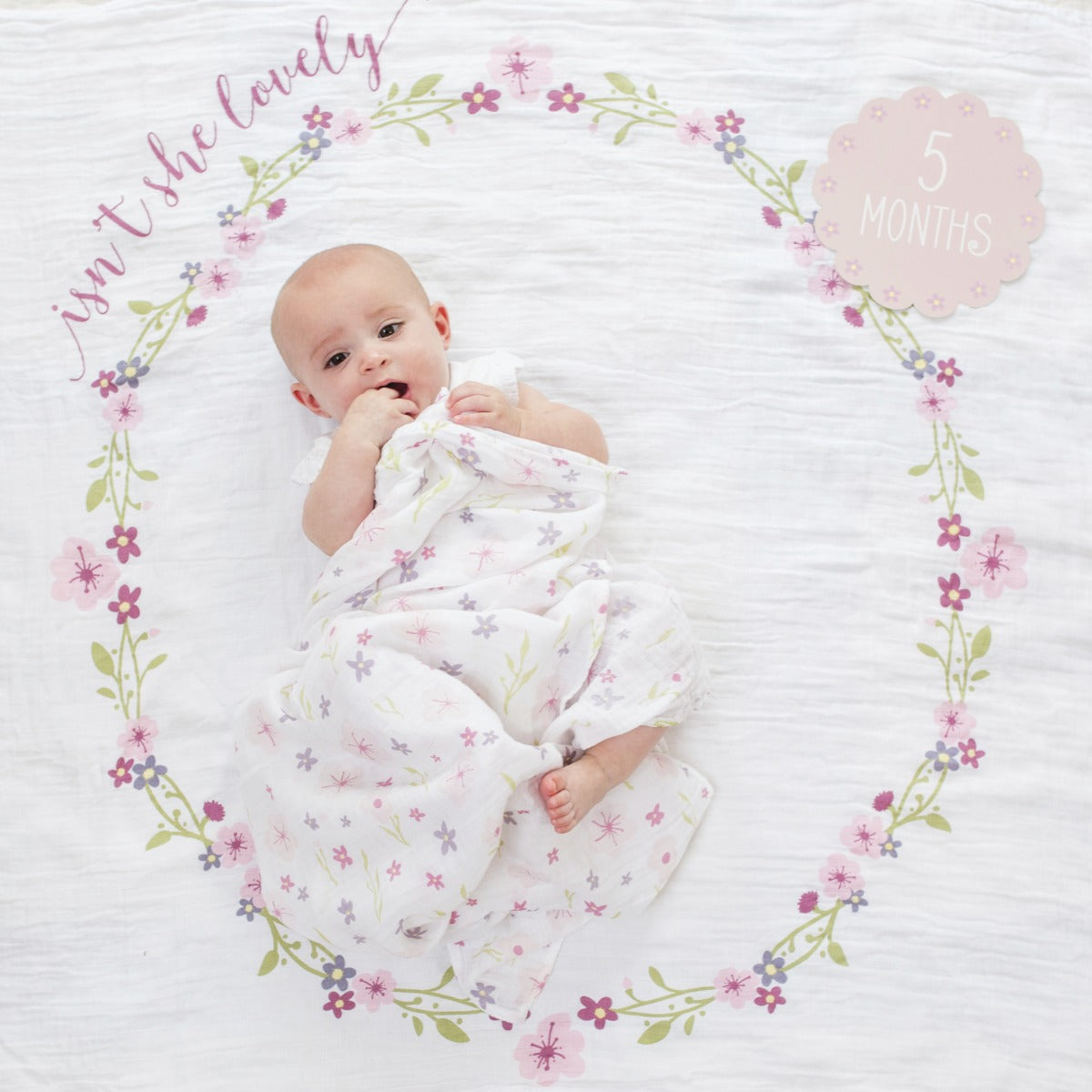 Baby's First Year Blanket & Cards - Isn't She Lovely