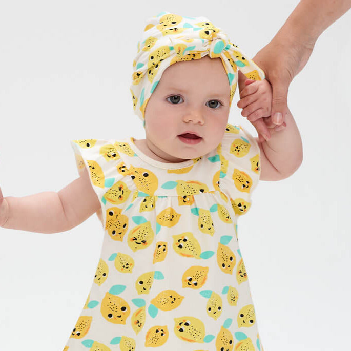 Lemon Turban Style Hat