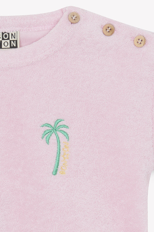 Set Top & Short - Livi- Livia BB Pink