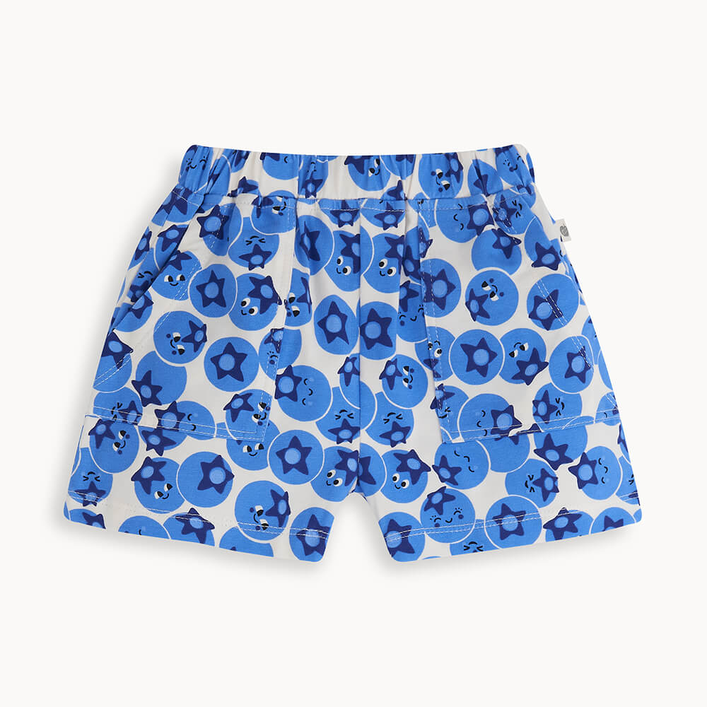 'Small But Mighty' Blueberry T-Shirt & Shorts