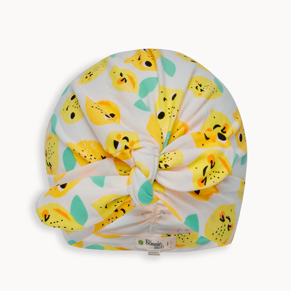 Lemon Turban Style Hat