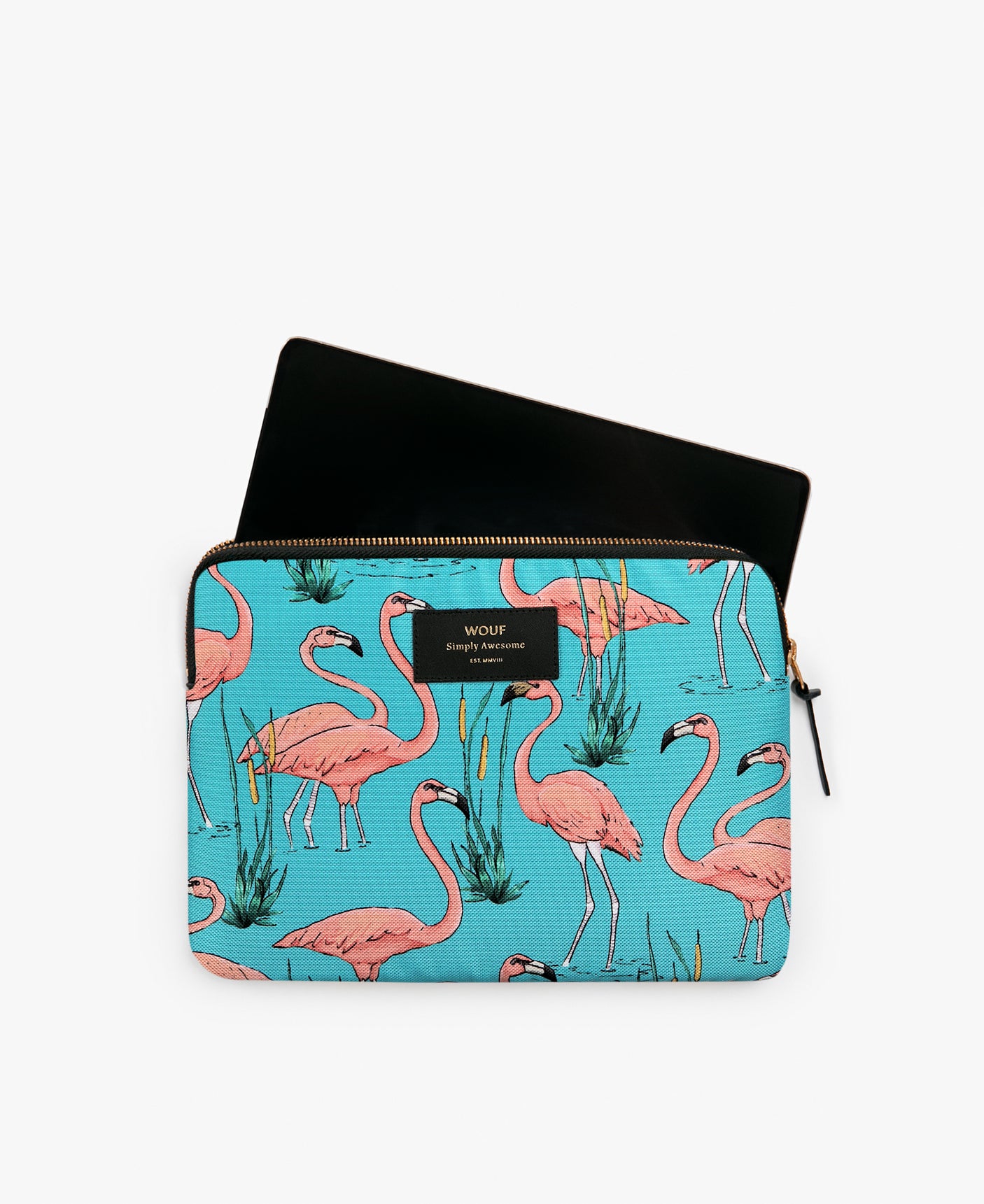 Pink Flamingos Ipad Sleeve