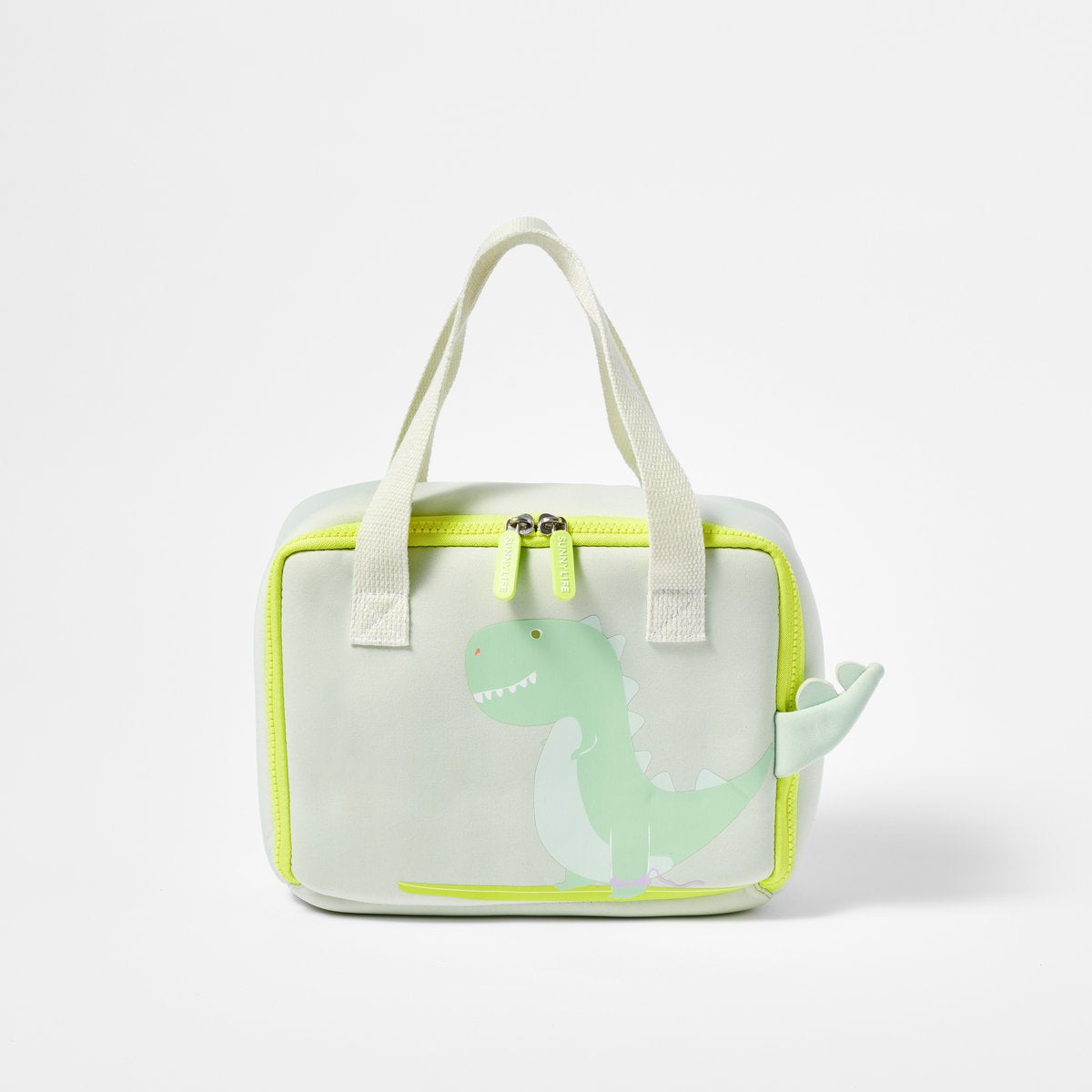 Neoprene Lunch Bag Surfing Dino