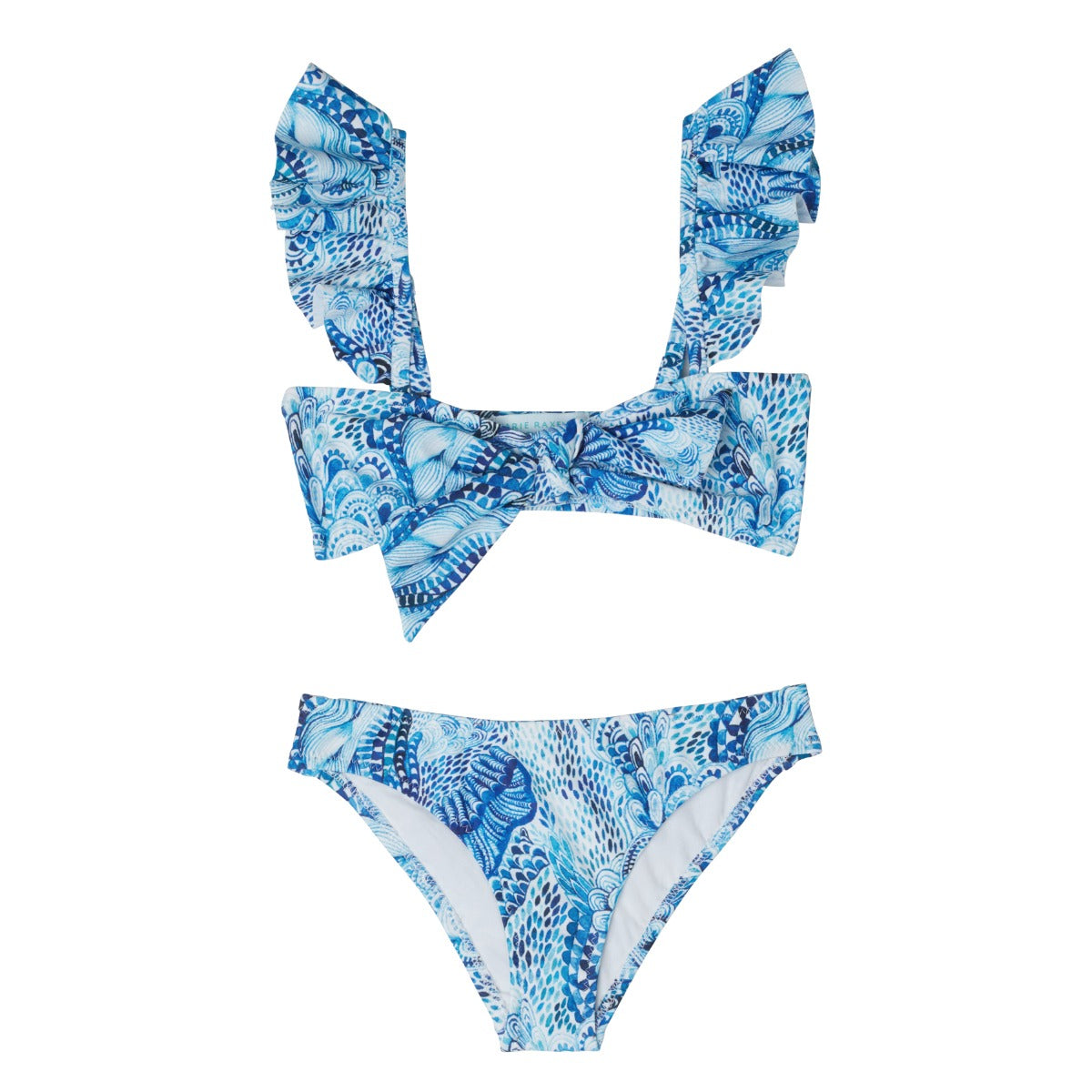 WAVES TIE KNOT BIKINI