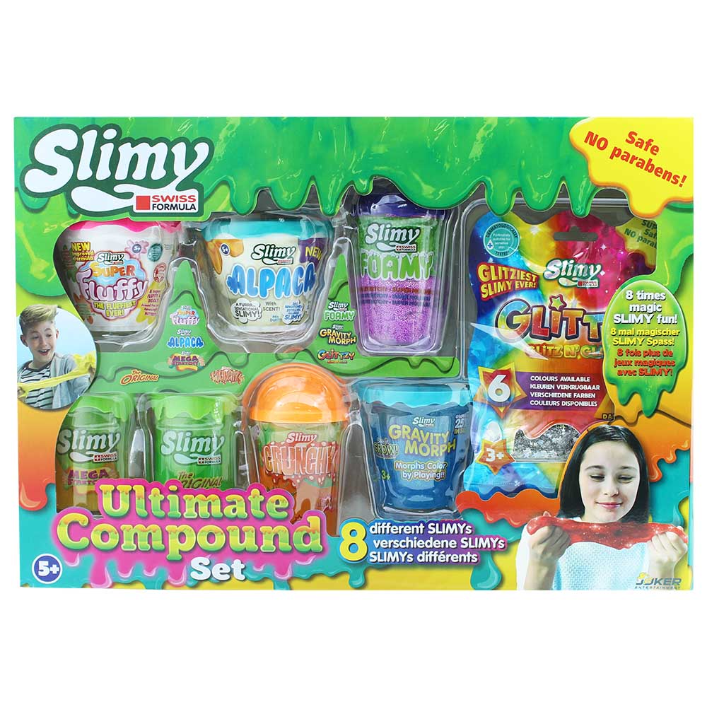 مجموعة Slimy Ultimate Compound - مجموعة مكونة من 8 قطع