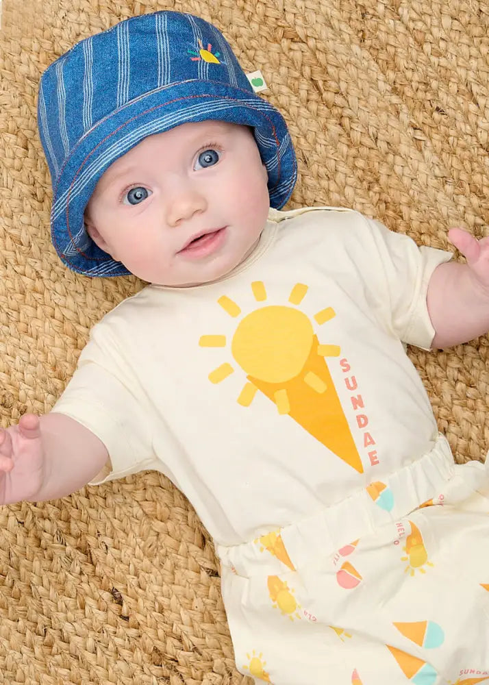 Gelato Jersey Baby Bodysuit & Short Set