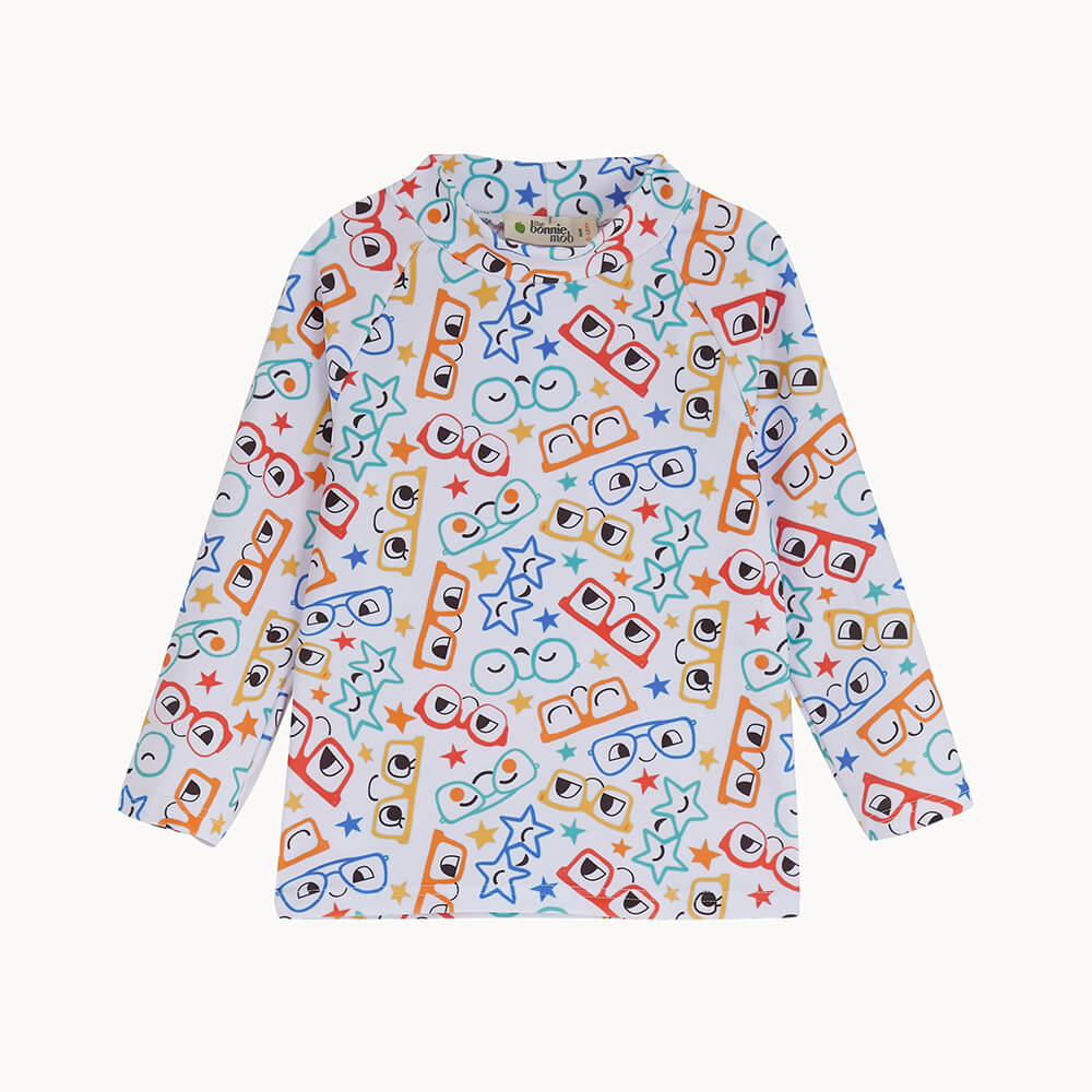 Rainbow Sunnies UV Swim Shorts and Rashguard top