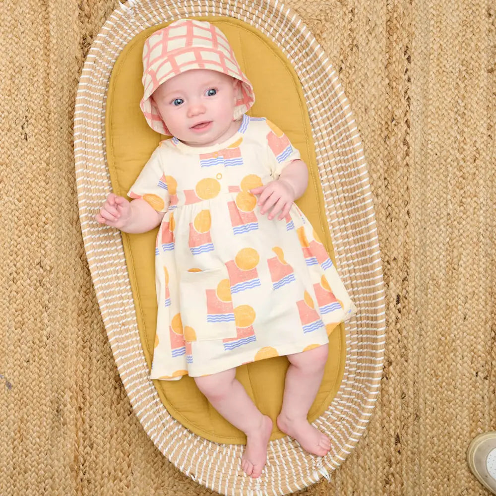 Sunset Jersey Baby & Kids Short Sleeve Dress