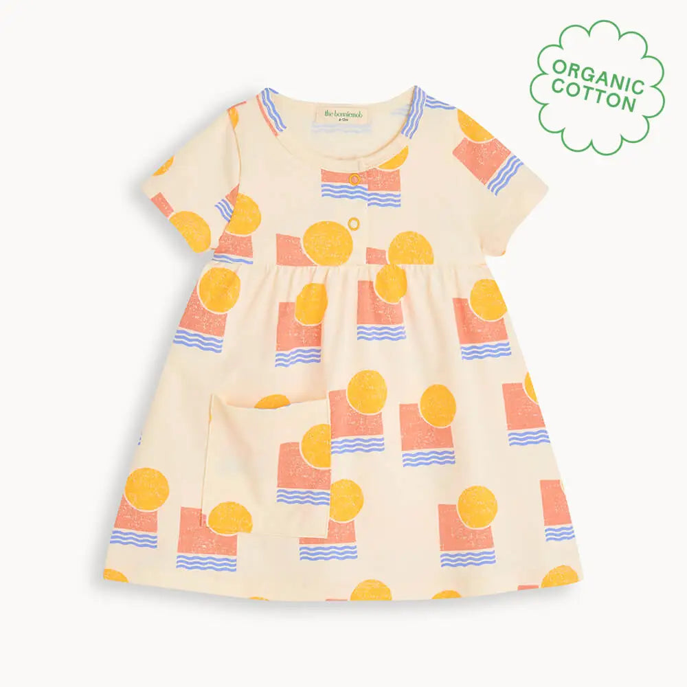 Sunset Jersey Baby & Kids Short Sleeve Dress