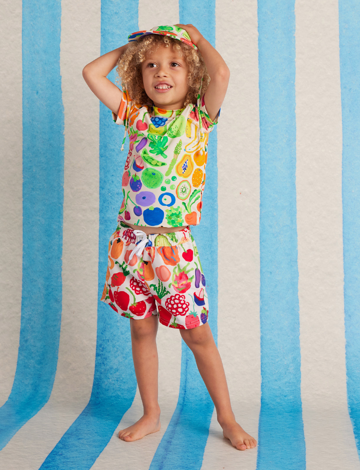 Boys Swimshorts - Veggies