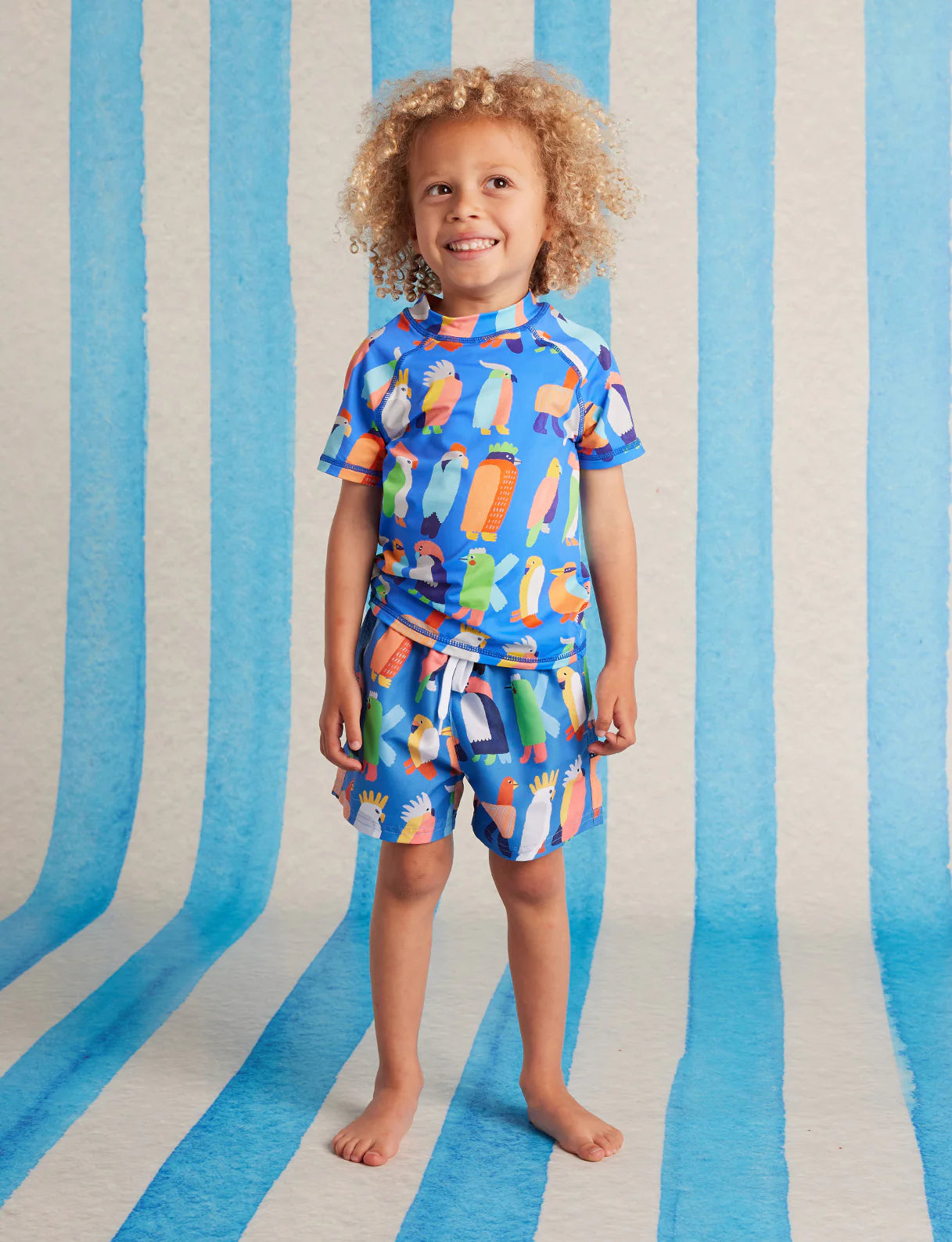 Boys Swimshorts - Flamin'Galahs