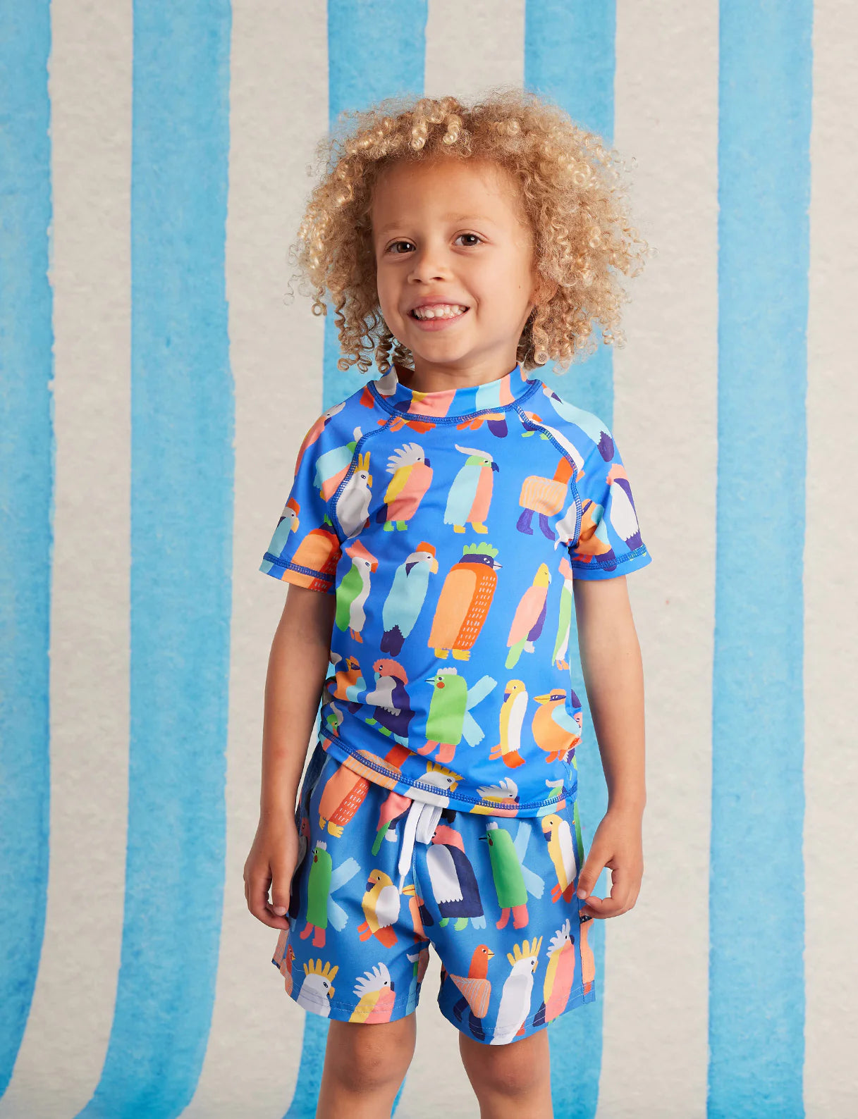 Boys Swimshorts - Flamin'Galahs