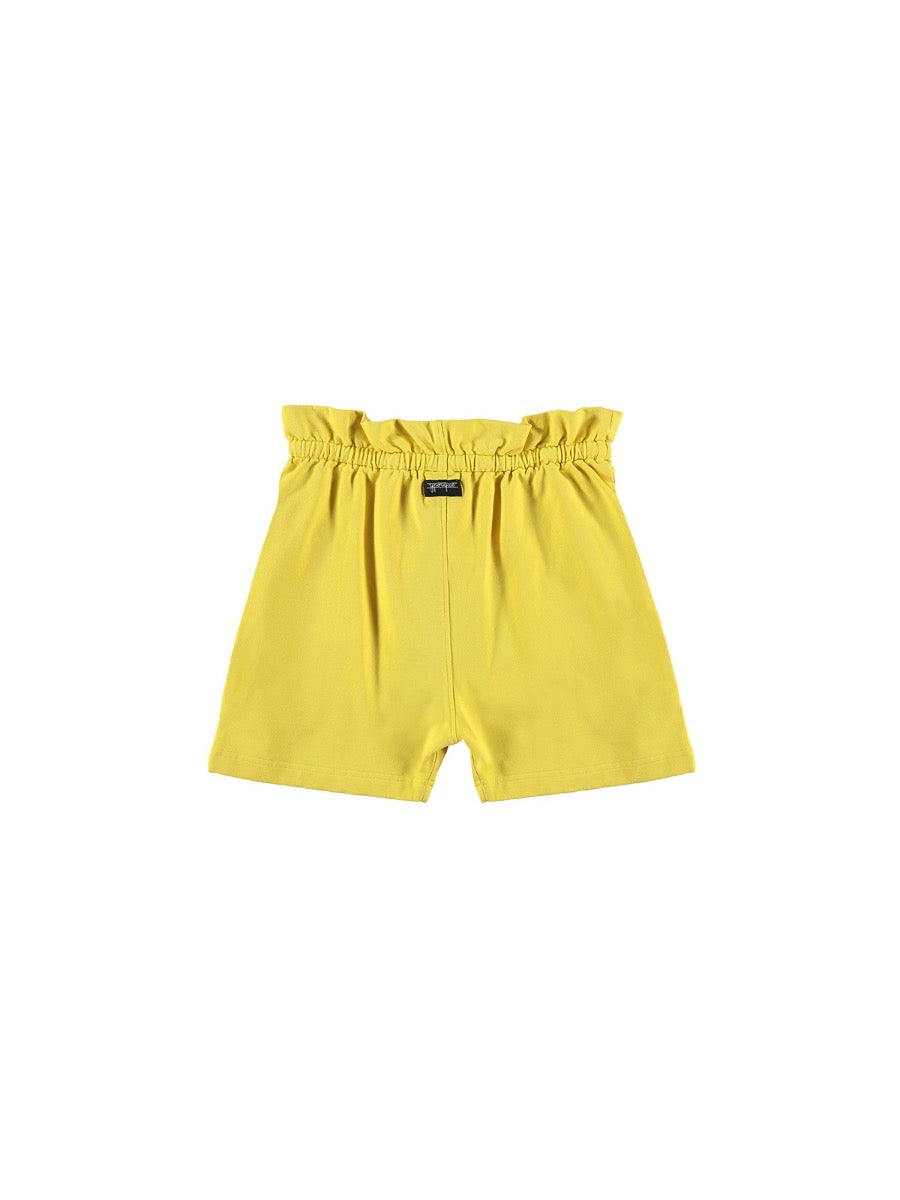 Waist Shorts - Yellow