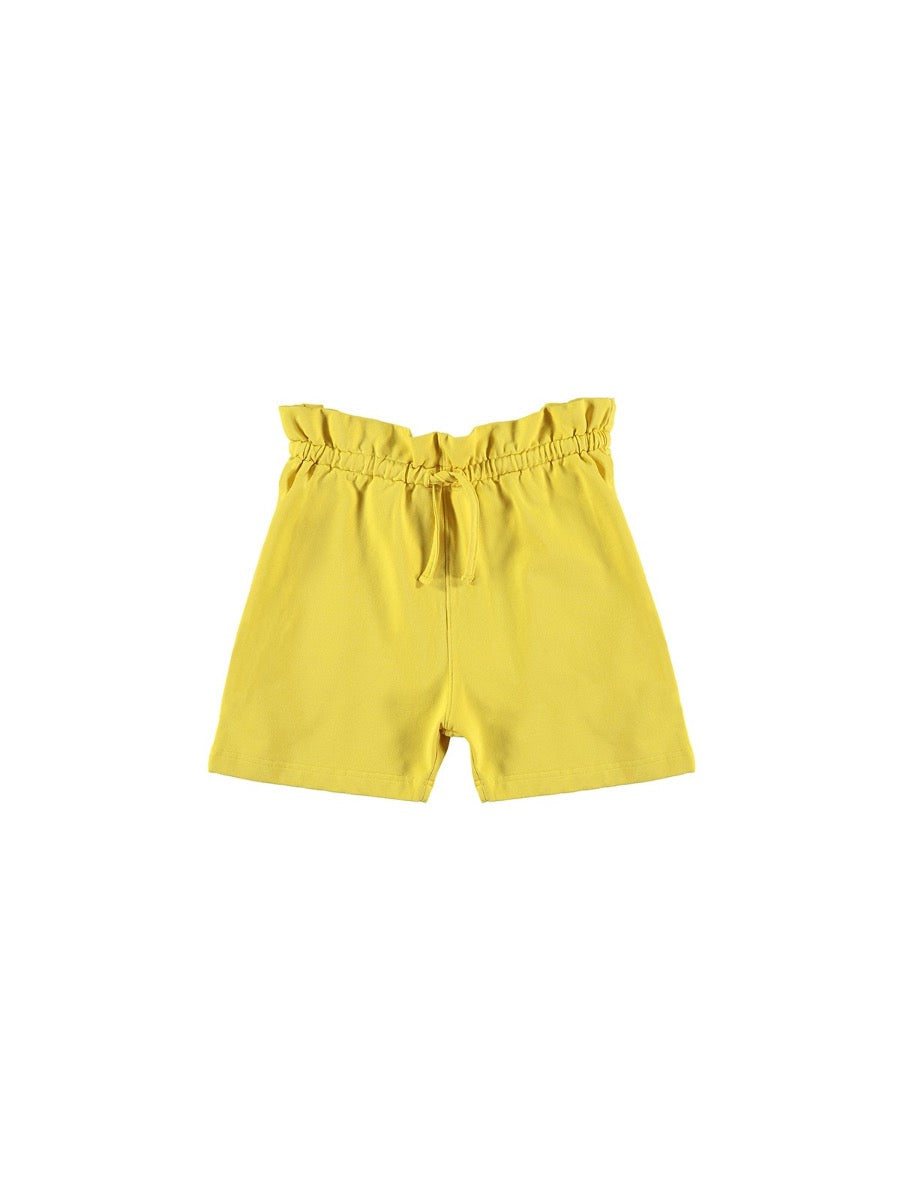 Waist Shorts - Yellow