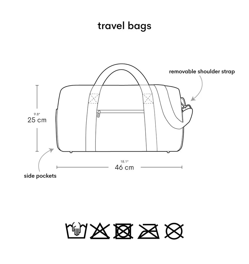 Travel Bag - Butterflies