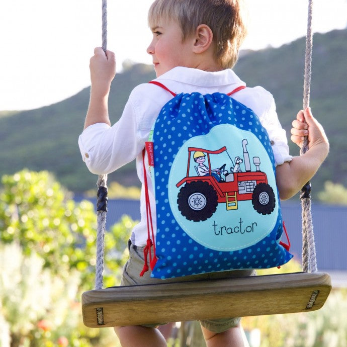 Drawstring Bag - Trucks