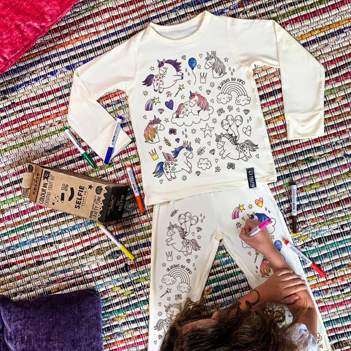 Unicorn Color In PJ