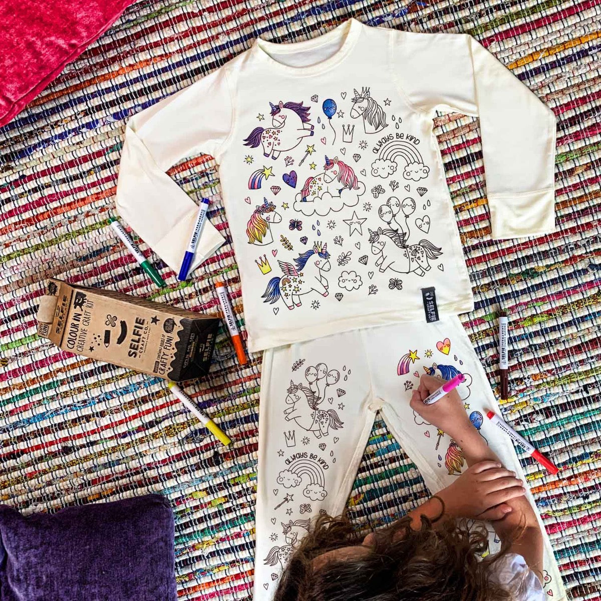 Unicorn Color In PJ