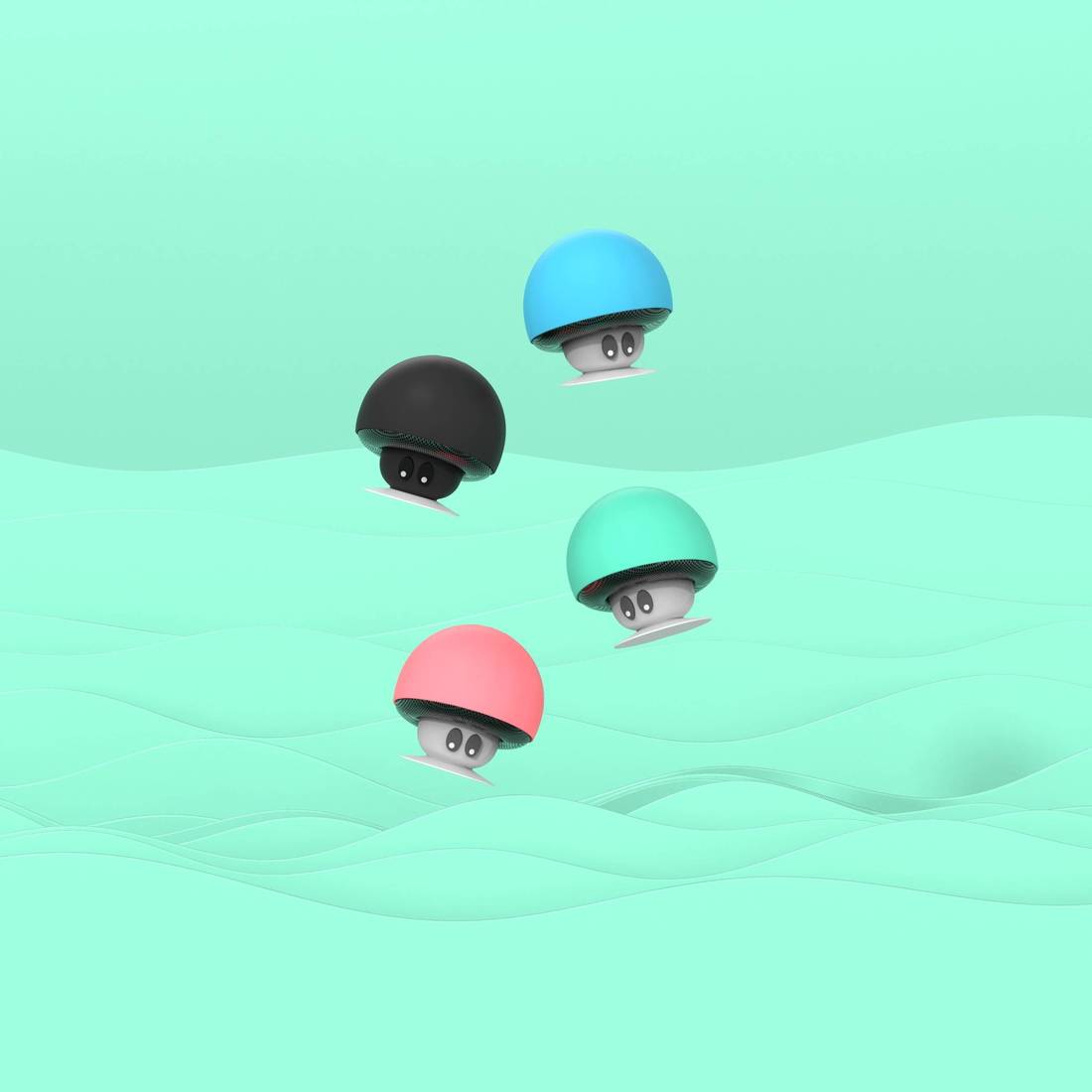 MOB Mushroom Speaker ‚Black