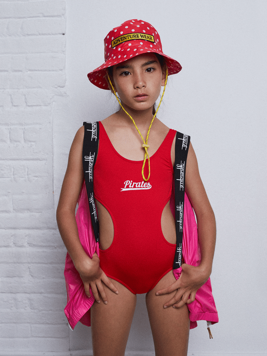 Pirate Magic Print Swimsuit