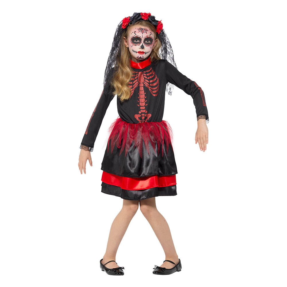 زي الهالوين سيوريتا من فيلم Day Of The Dead - أسود