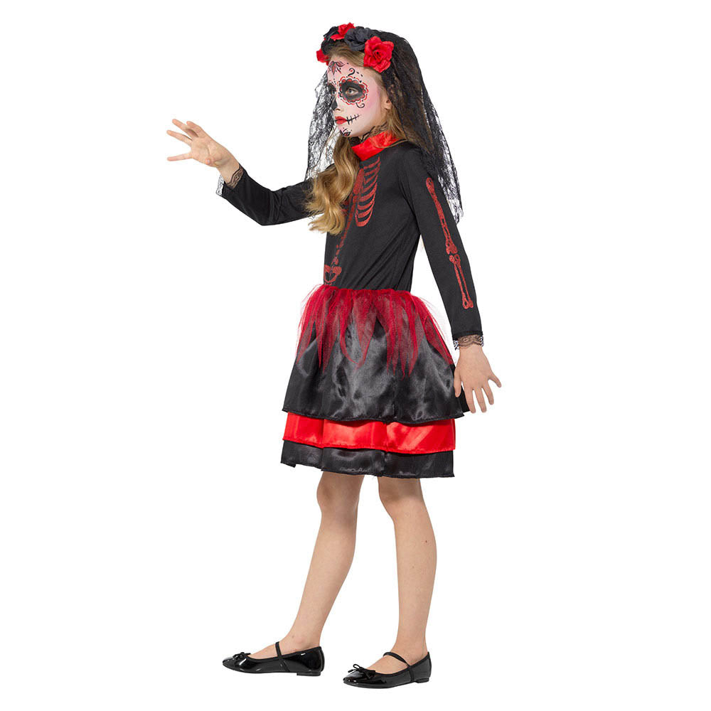 زي الهالوين سيوريتا من فيلم Day Of The Dead - أسود