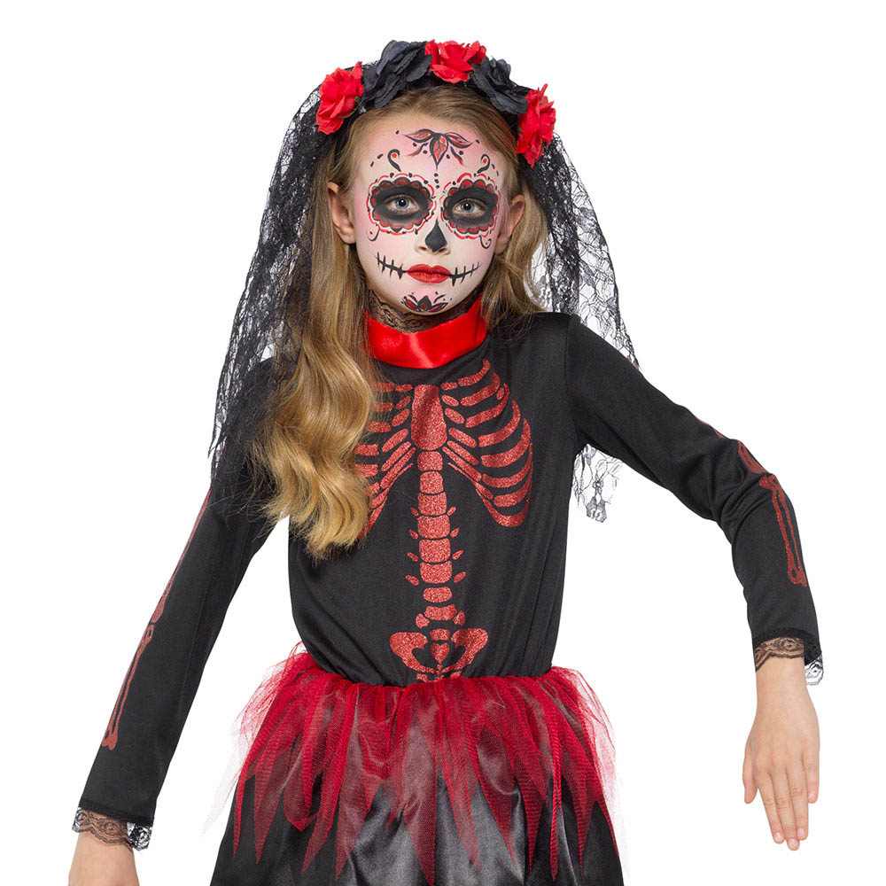 زي الهالوين سيوريتا من فيلم Day Of The Dead - أسود