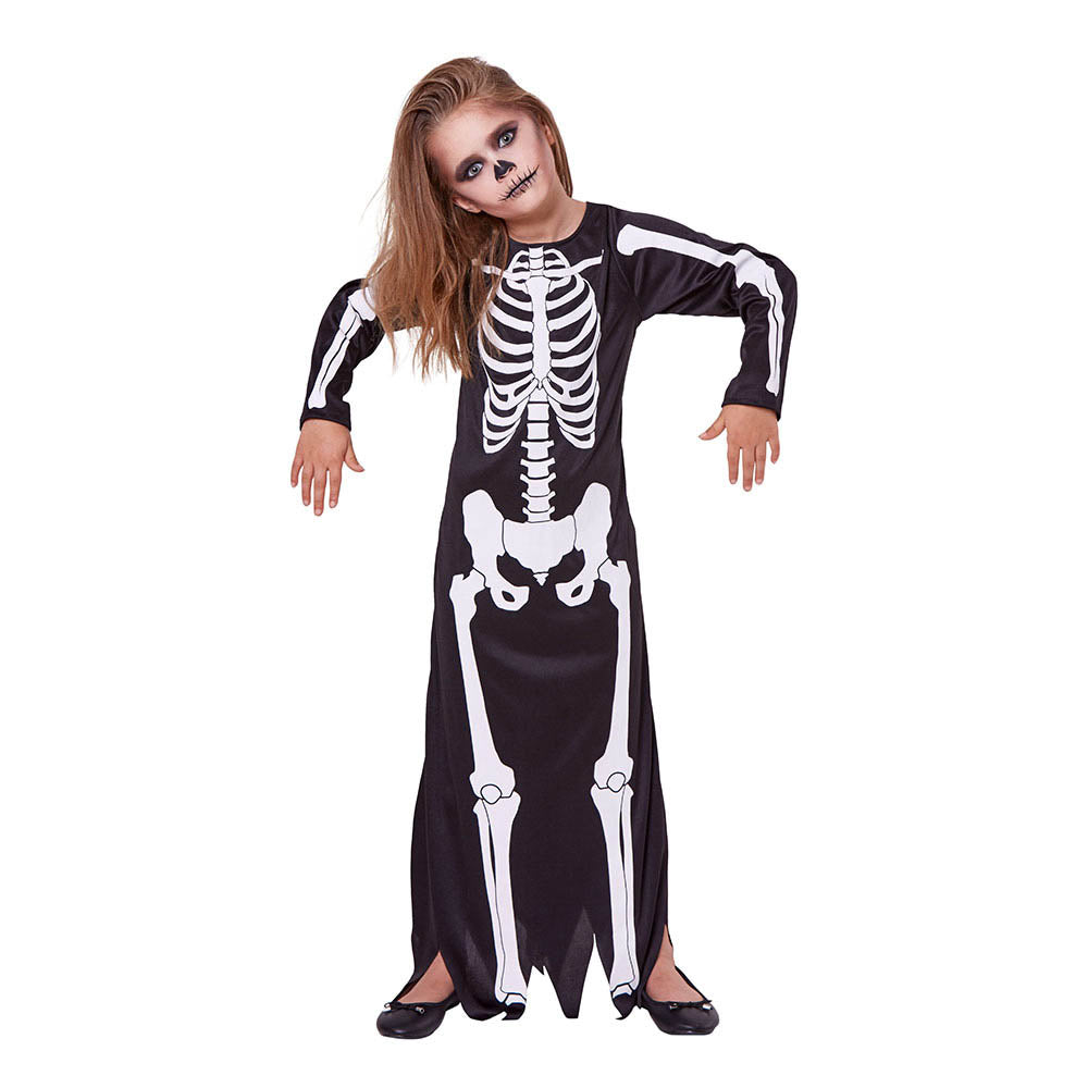 Skeleton Halloween Costume - Black
