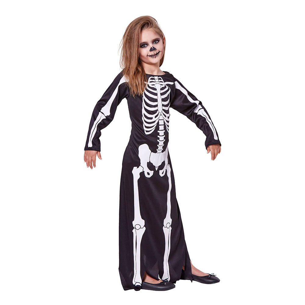 Skeleton Halloween Costume - Black