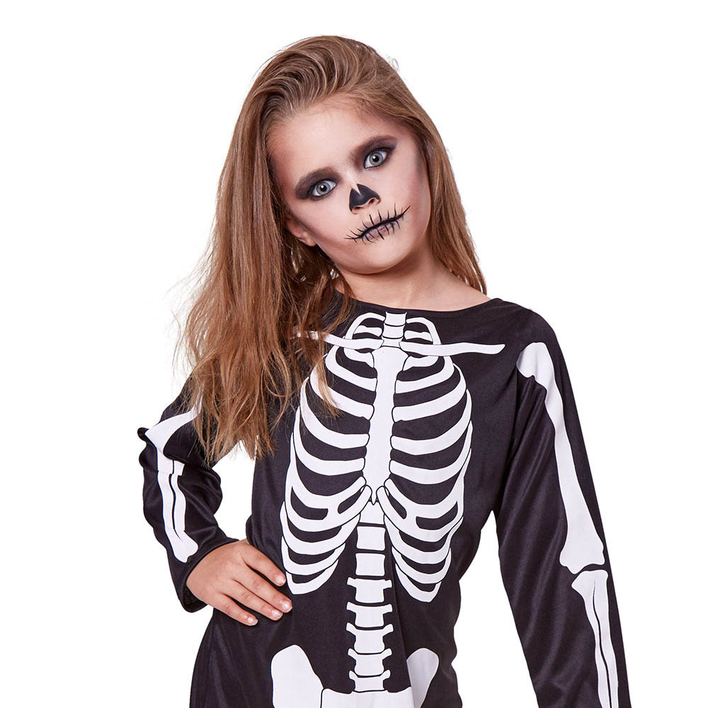 Skeleton Halloween Costume - Black