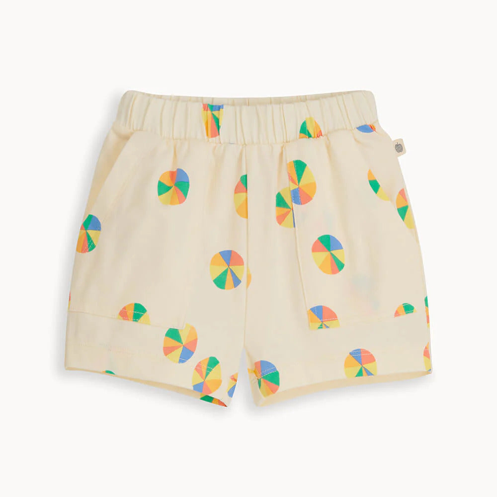 Creek And Coley Set - Rainbow Parasol Bodysuit And Shorts Set