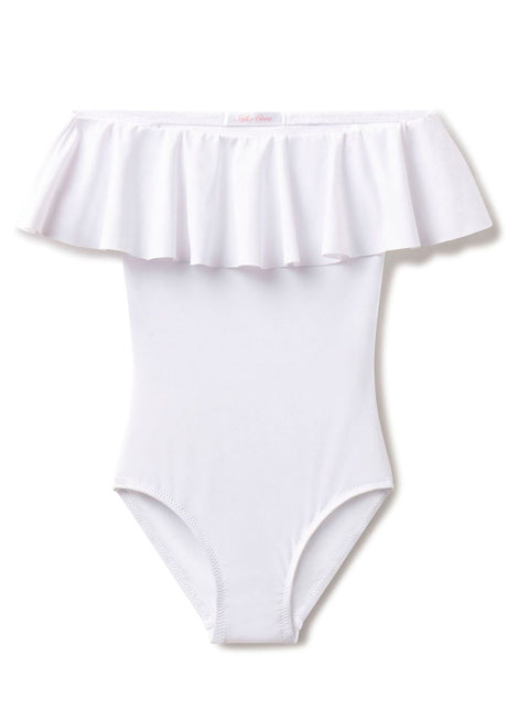 مايوه أبيض بكشكش