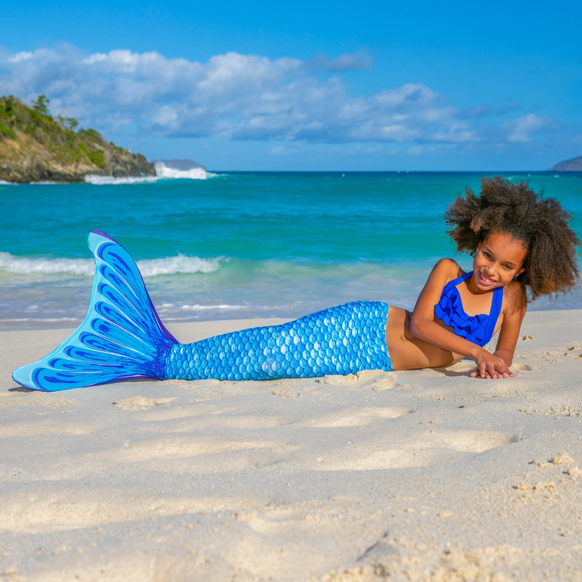 Blue Mermaid Tail