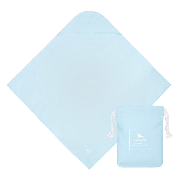 Baby Hooded Towel - Classic - Bestie Blue