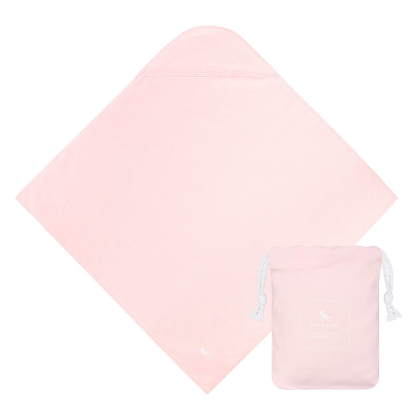 Baby Hooded Towel - Classic - Peekaboo Pink