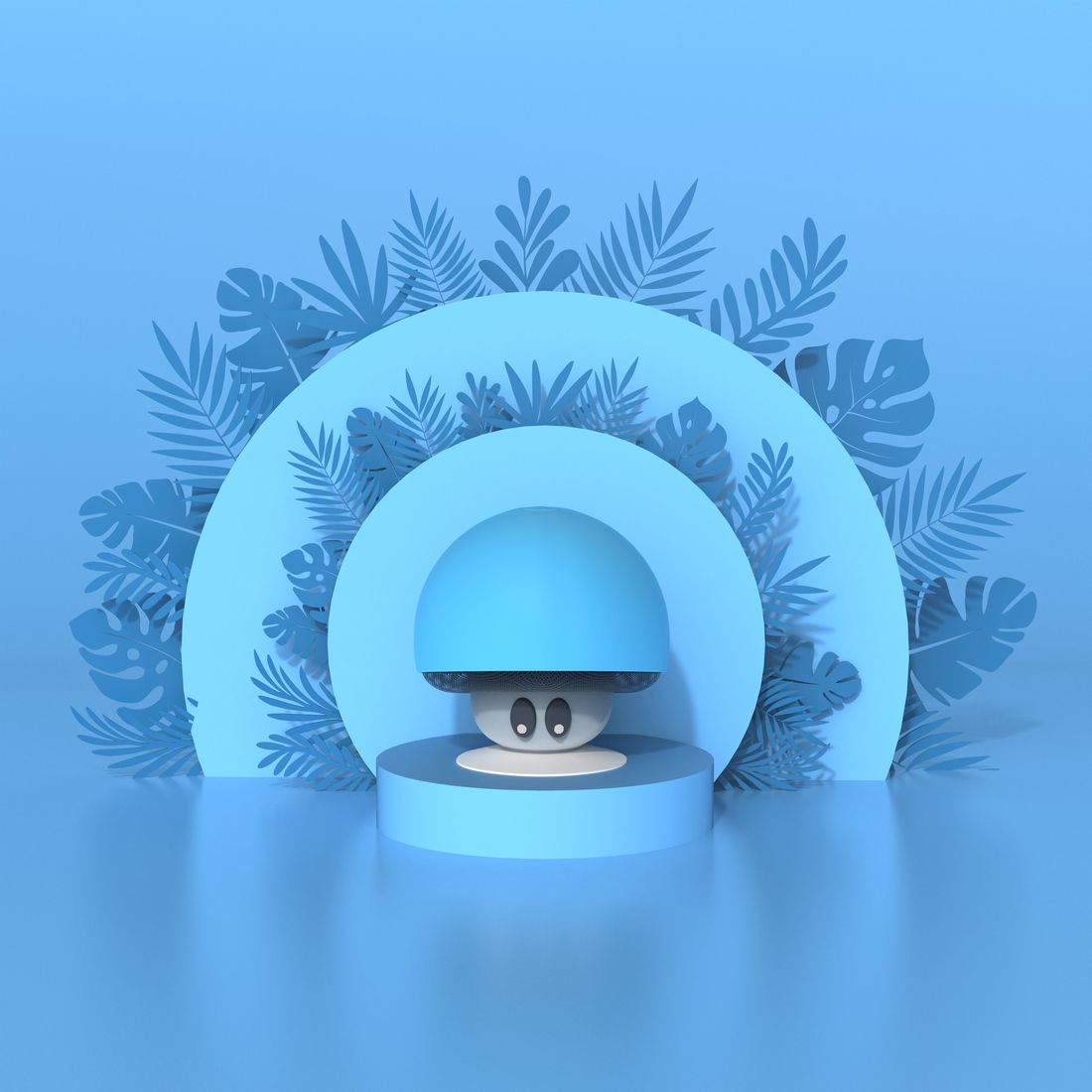 MOB Mushroom Speaker ‚Äì Blue