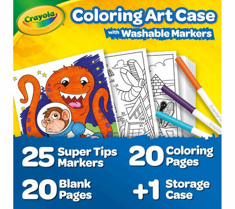 Create and Color with Super Tips Washable Markers