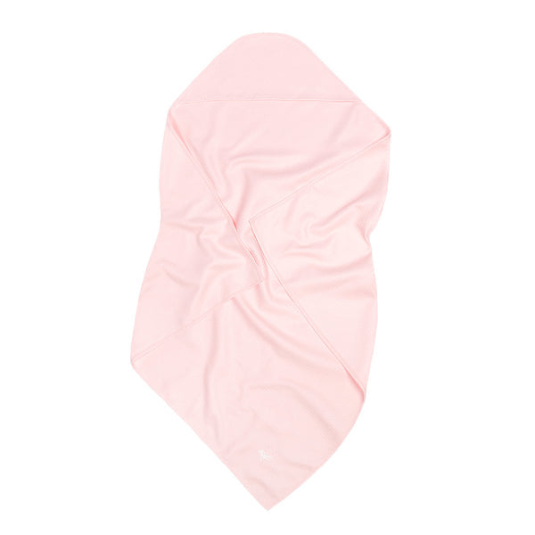 Baby Hooded Towel - Classic - Peekaboo Pink