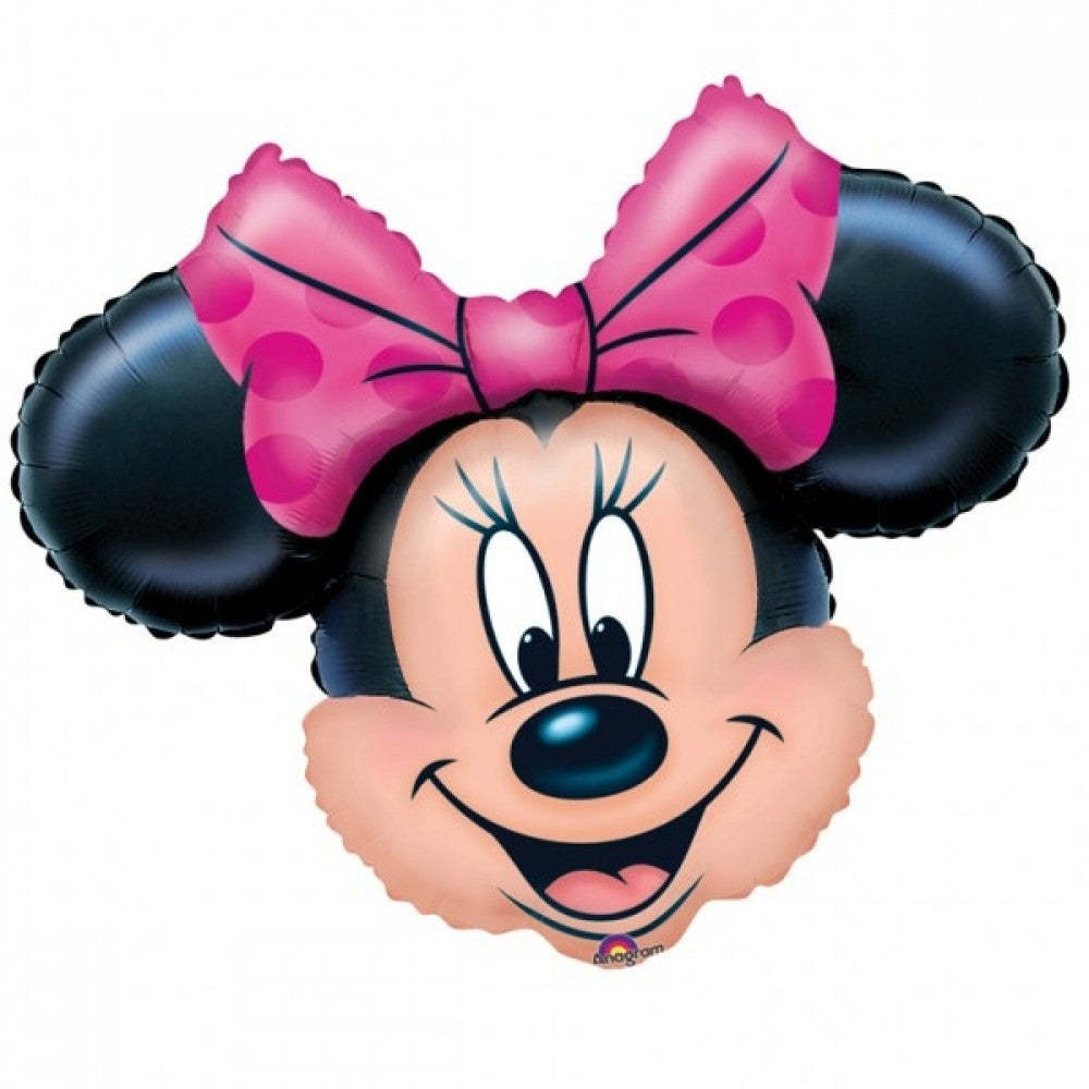 Minnie Mouse Head  Jumbo Foil Balloon