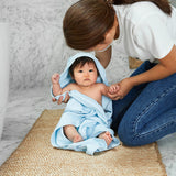 Baby Hooded Towel - Classic - Bestie Blue