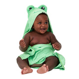 Baby Hooded Towel - Animal - Frankie Frog