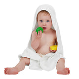 Baby Hooded Towel - Classic - Wishful White